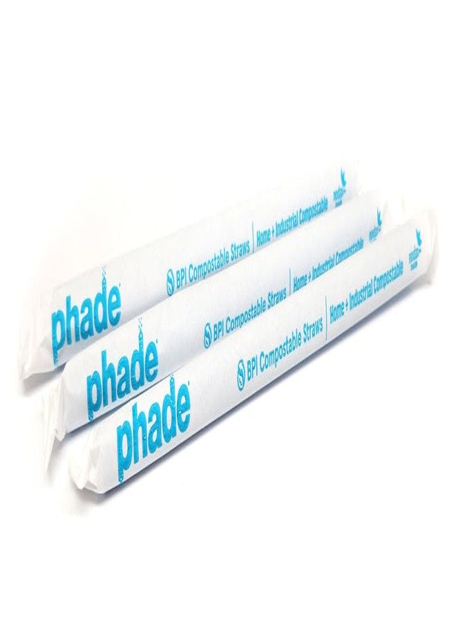 phade Eco-Friendly 9.0" Colossal Boba Straws for Shakes & Smoothies – Wrapped, 500 Count Bulk Pack – Compostable, PHA Biopolymer, Durable Plastic-Free Alternative - Image 2